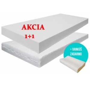 Obrázok pre Matrac KLASIK BASIC 1 + 1 + darček 2x vankúš